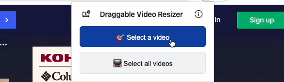 Chrome extension preview